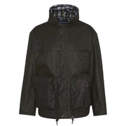 Barbour Modified Durham Wax Jacket Archive Olive - Parasol Store