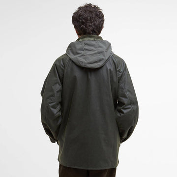 Barbour Modified Solway Waxed Jacket Olive - Parasol Store