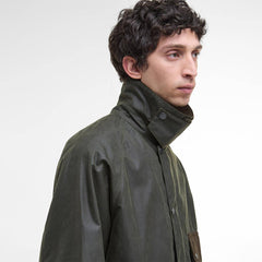 Barbour Modified Solway Waxed Jacket Olive - Parasol Store