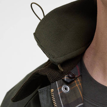 Barbour Modified Solway Waxed Jacket Olive - Parasol Store