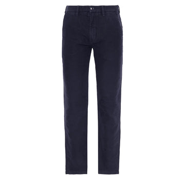 Barbour Moleskin Tailored Fit Trouser Navy - Parasol Store