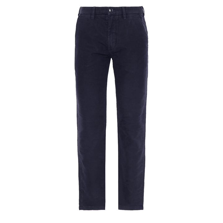Barbour Moleskin Tailored Fit Trouser Navy - Parasol Store