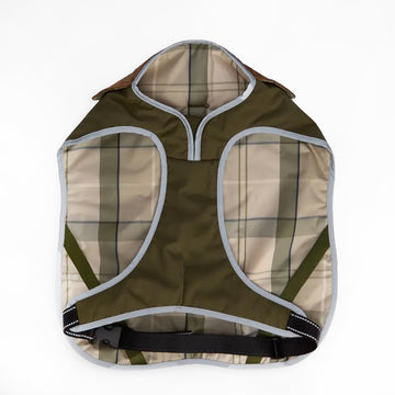 Barbour Monmouth Waterproof Dog Coat Olive Parasol Store