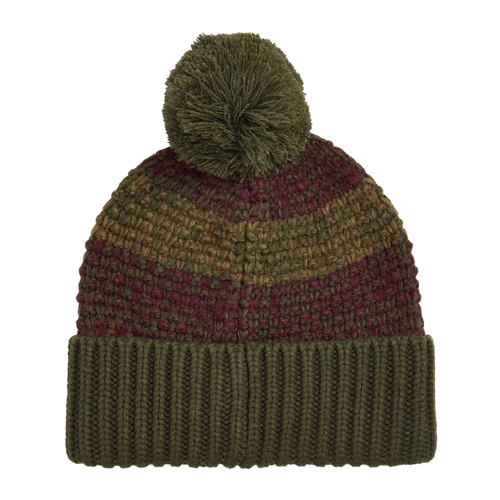 Barbour Morar Beanie Hat Ivy Green - Parasol Store
