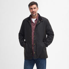 Barbour Mowden Wax Jacket Olive - Parasol Store