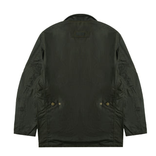 Barbour Mowden Wax Jacket Olive - Parasol Store