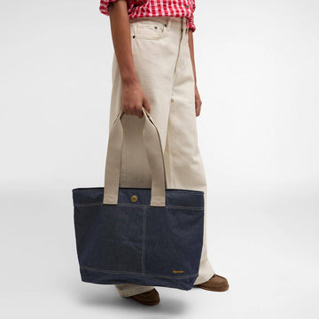 Barbour Mya Tote Bag Indigo