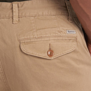 Barbour Neuston Twill Trousers Stone - Parasol Store