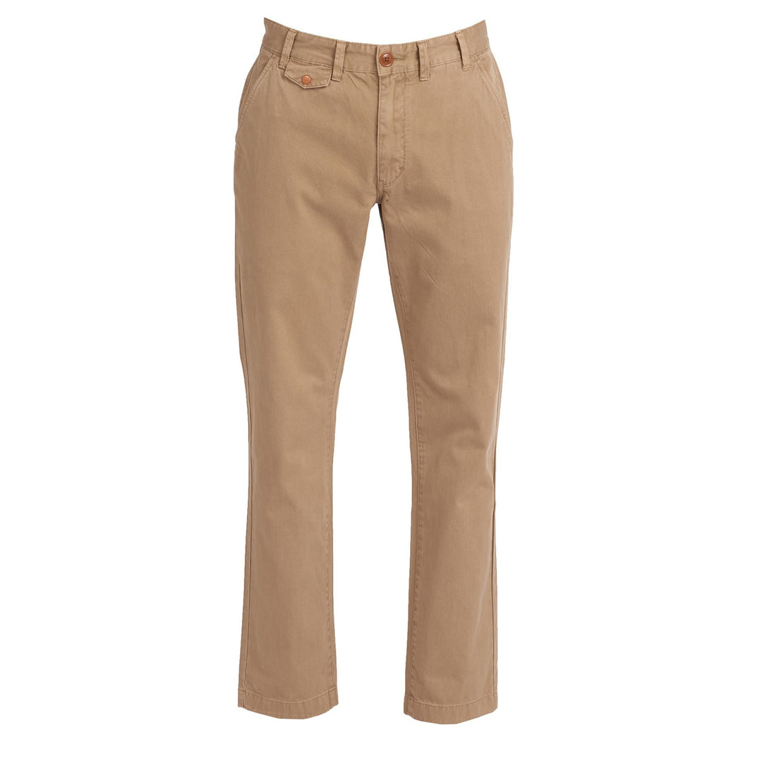 Barbour Neuston Twill Trousers Stone - Parasol Store