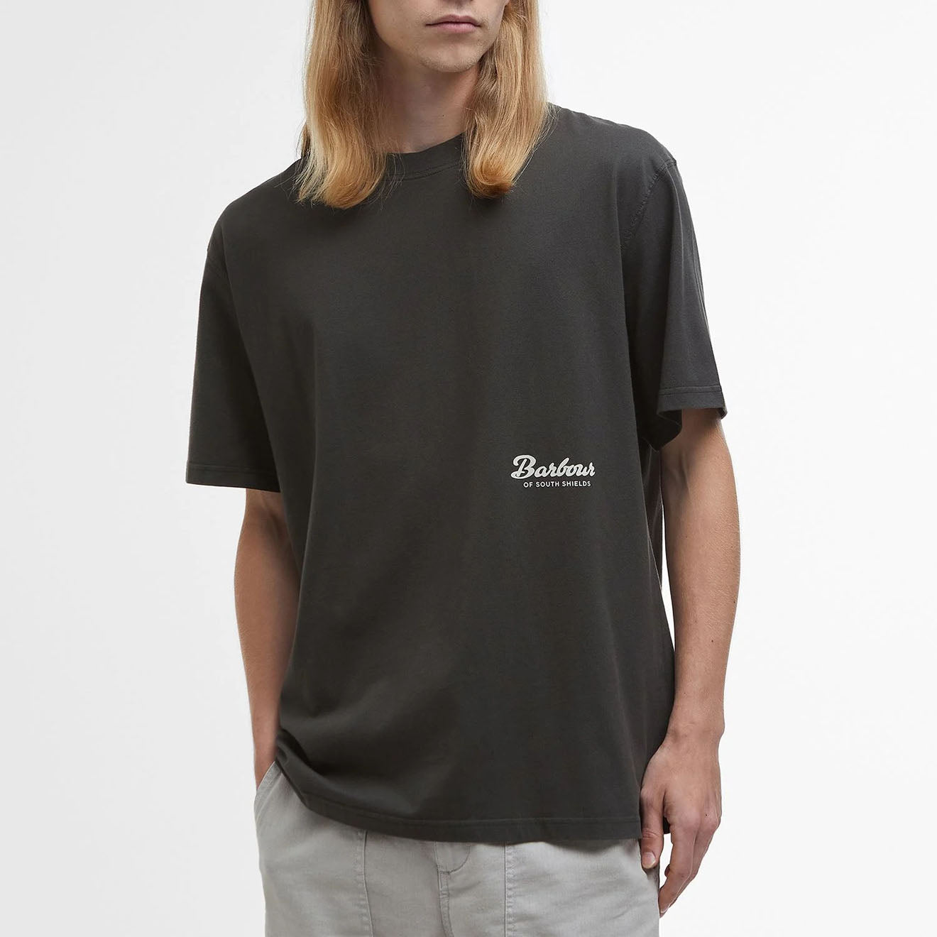 Barbour Newclyde Fit Graphic T-Shirt Sage - Parasol Store