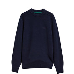 Barbour Newtown Crew Neck Sweater Navy