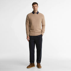 Barbour Newtown Crew Neck Sweater Washed Stone