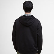 Barbour Nicholas Fit Hoodie Black - Parasol Store