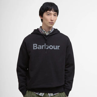 Barbour Nicholas Fit Hoodie Black - Parasol Store