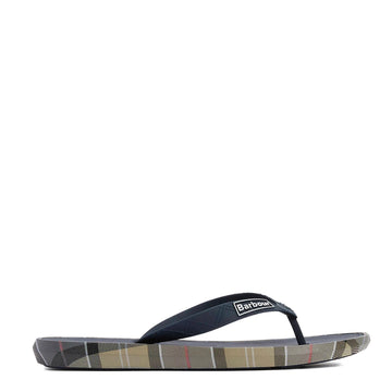 Barbour Oakdale Sandal Navy / Dress Tartan