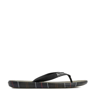 Barbour Oakdale Sandal Olive / Classic Tartan