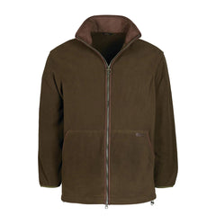 Barbour Oakmoor Fleece Jacket Olive - Parasol Store