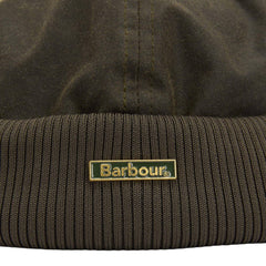 Barbour Oakmoor Waxed Docker Hat Olive - Parasol Store