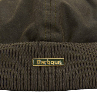 Barbour Oakmoor Waxed Docker Hat Olive