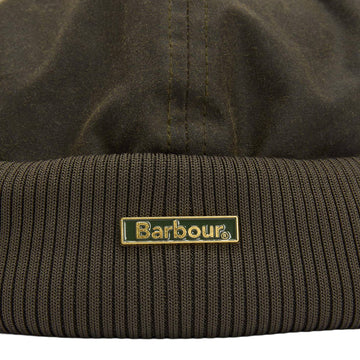 Barbour Oakmoor Waxed Docker Hat Olive