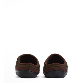 Barbour Outdale Slippers Olive/Brown - Parasol Store