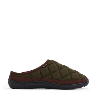 Barbour Outdale Slippers Olive/Brown - Parasol Store