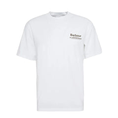 Barbour Outdoors Graphic Fit T-Shirt White