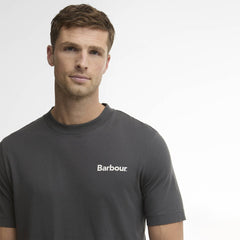 Barbour Packling Relaxed Graphic T-Shirt Asphalt