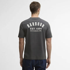Barbour Packling Relaxed Graphic T-Shirt Asphalt