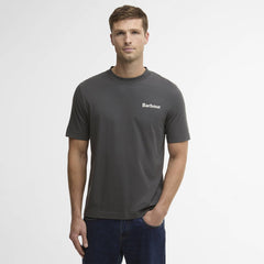 Barbour Packling Relaxed Graphic T-Shirt Asphalt