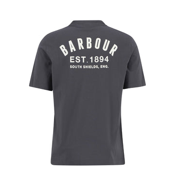 Barbour Packling Relaxed Graphic T-Shirt Asphalt