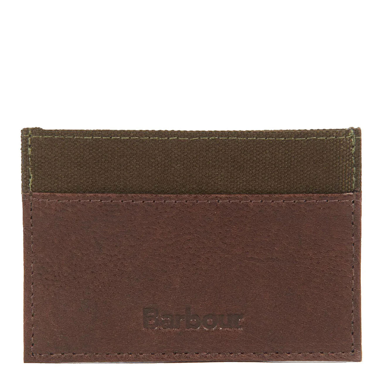 Barbour Padbury Card Holder Dark Brown - Parasol Store