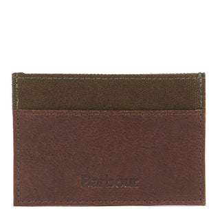 Barbour Padbury Card Holder Dark Brown - Parasol Store