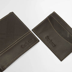 Barbour Tyneside Leather Wallet Brown