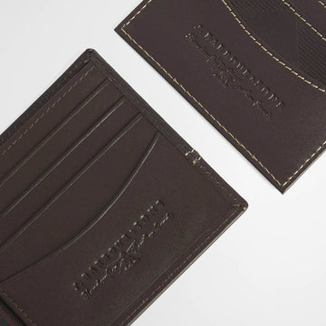 Barbour Tyneside Leather Wallet Brown