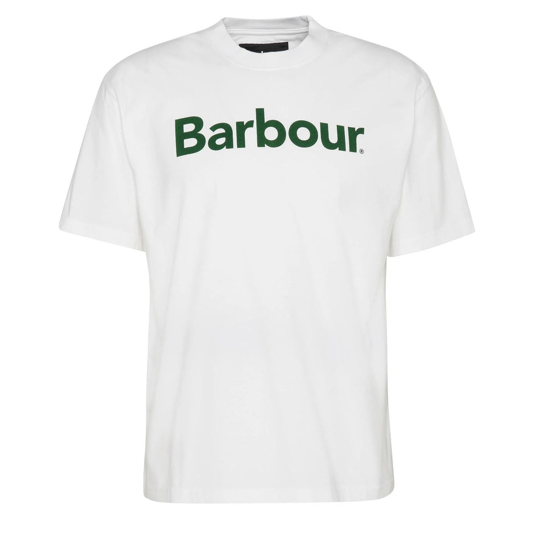 Barbour Pensford Fit T-Shirt White - Parasol Store