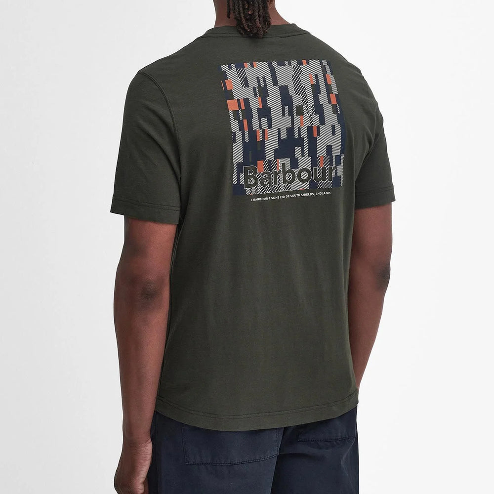 Barbour Pitbright Relaxed T-Shirt Sage - Parasol Store