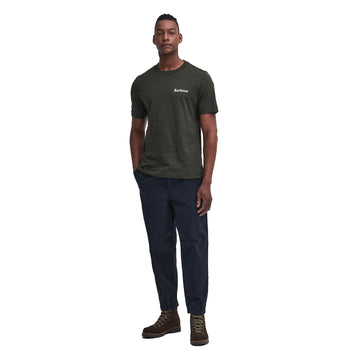 Barbour Pitbright Relaxed T-Shirt Sage - Parasol Store