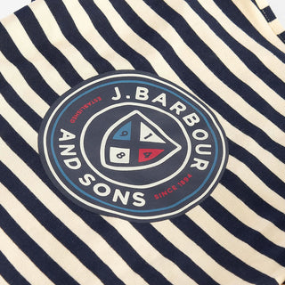 Barbour Printed Dog T-Shirt Navy / Ecru - Parasol Store