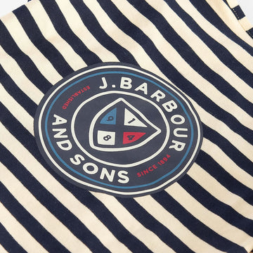 Barbour Printed Dog T-Shirt Navy / Ecru - Parasol Store