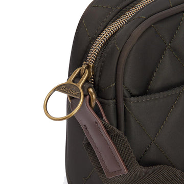 Barbour Quilted Crossbody Bag Olive - Parasol Store