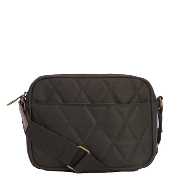 Barbour Quilted Crossbody Bag Olive - Parasol Store
