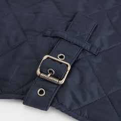 Barbour Quilted Dog Coat Dark Navy