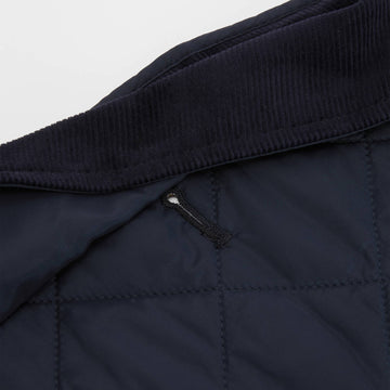 Barbour Quilted Dog Coat Dark Navy