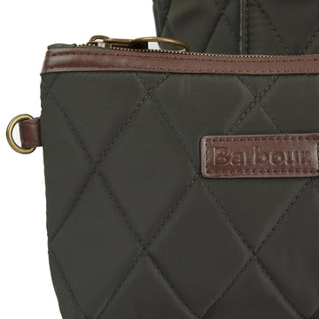 Barbour Quilted Tote Bag Olive Barbour
