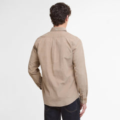 Barbour Ramsey Tailored Cord Shirt Washed Stone