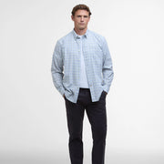 Barbour Ravenfield Checked Regular Fit Shirt Navy - Parasol Store