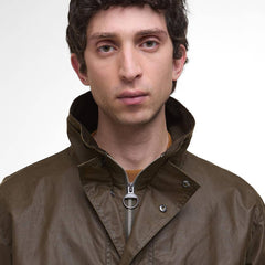 Barbour Re-Engineered Utility Bedale Waxed Jacket Beech - Parasol Store