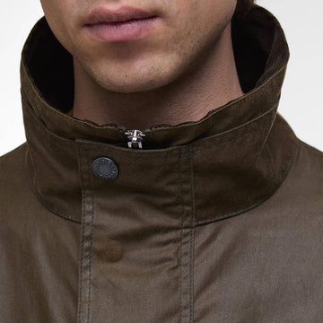 Barbour Re-Engineered Utility Bedale Waxed Jacket Beech - Parasol Store
