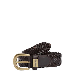 Barbour Redshore Leather Belt Coffee Bean Brown - Parasol Store
